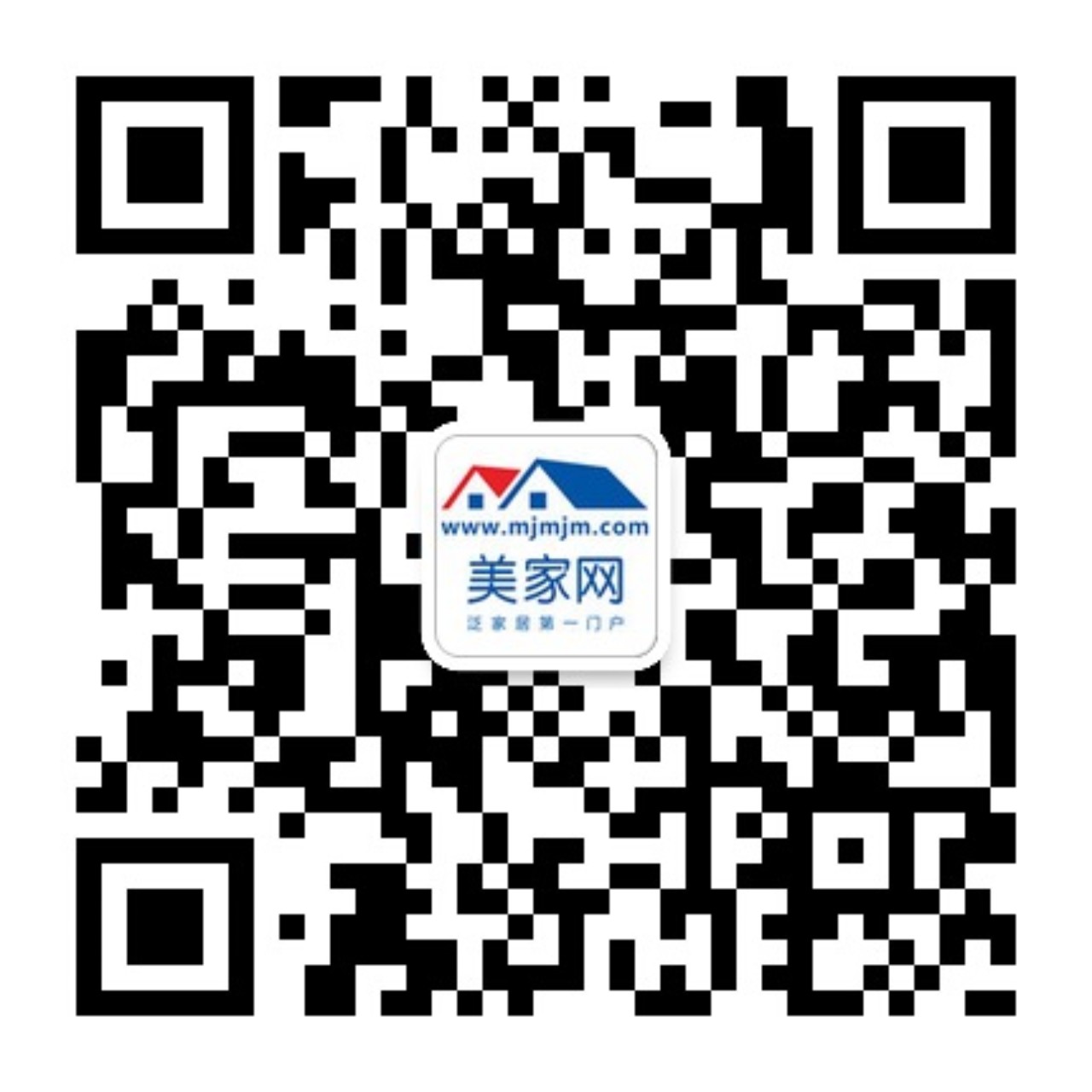 美家網的微信公眾號二維碼