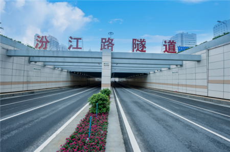 綠屋建科隧道裝飾項目——佛山季華路汾江隧道